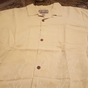 Short Sleeve Silk Shirt